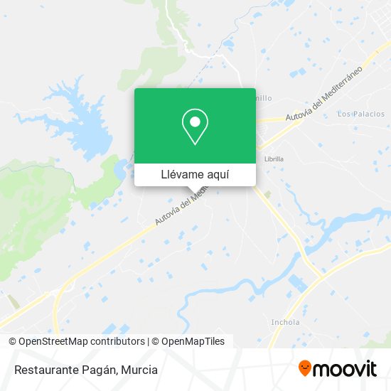 Mapa Restaurante Pagán