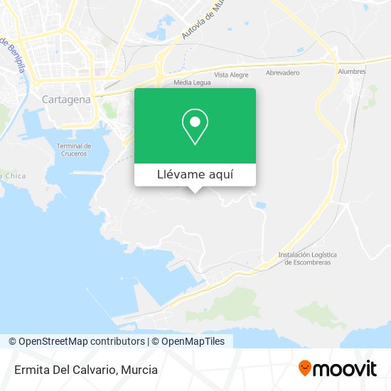 Mapa Ermita Del Calvario