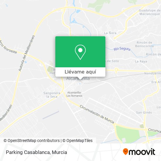 Mapa Parking Casablanca