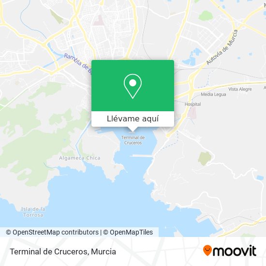 Mapa Terminal de Cruceros
