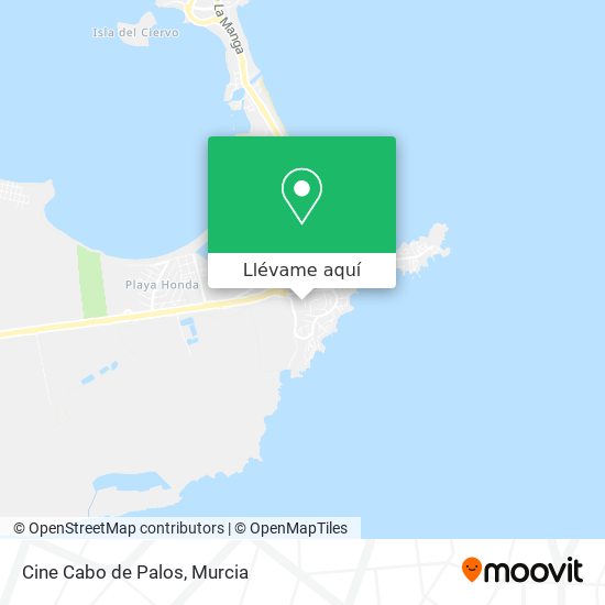 Mapa Cine Cabo de Palos