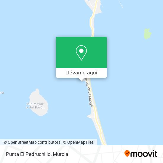 Mapa Punta El Pedruchillo