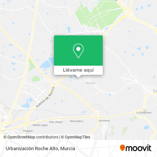 Mapa Urbanización Roche Alto