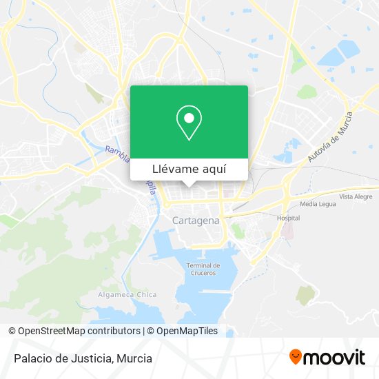 Mapa Palacio de Justicia