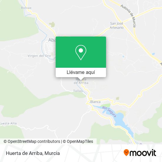 Mapa Huerta de Arriba