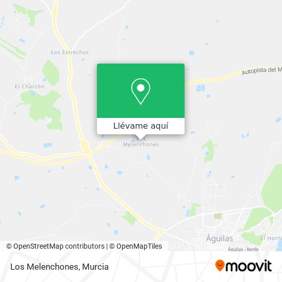 Mapa Los Melenchones