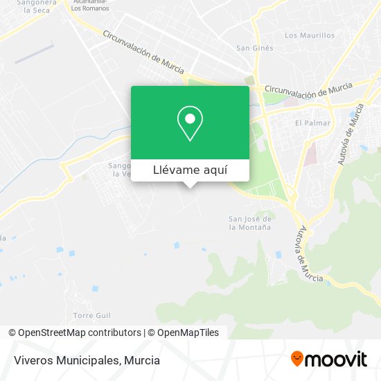 Mapa Viveros Municipales