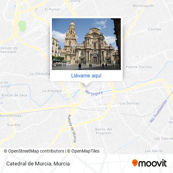 Mapa Catedral de Murcia
