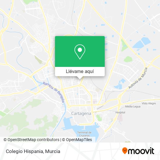 Mapa Colegio Hispania