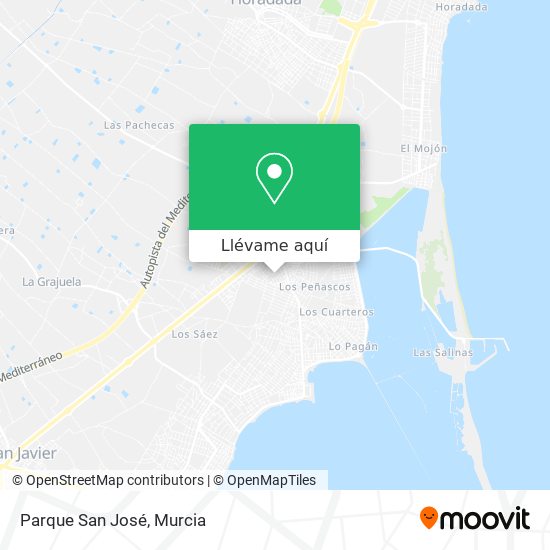 Mapa Parque San José