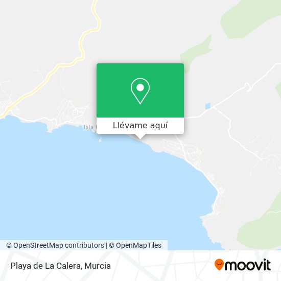 Mapa Playa de La Calera