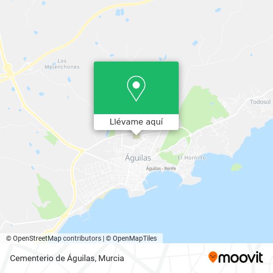 Mapa Cementerio de Águilas