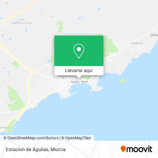 Mapa Estacion de Águilas