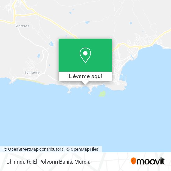 Mapa Chiringuito El Polvorín Bahía