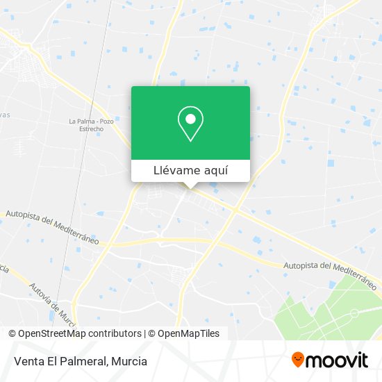Mapa Venta El Palmeral