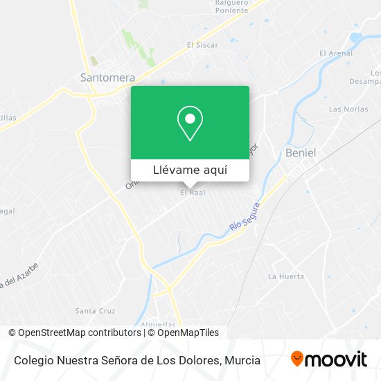 Mapa Colegio Nuestra Señora de Los Dolores