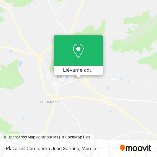 Mapa Plaza Del Camionero Juan Soriano