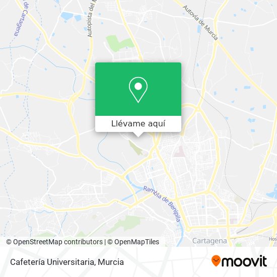 Mapa Cafetería Universitaria
