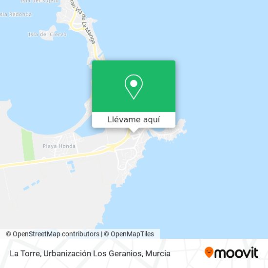 Mapa La Torre, Urbanización Los Geranios