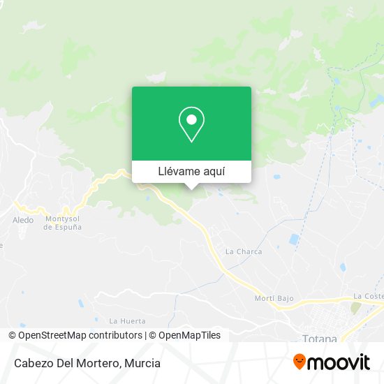 Mapa Cabezo Del Mortero