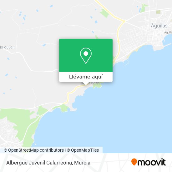 Mapa Albergue Juvenil Calarreona