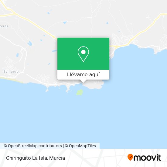 Mapa Chiringuito La Isla