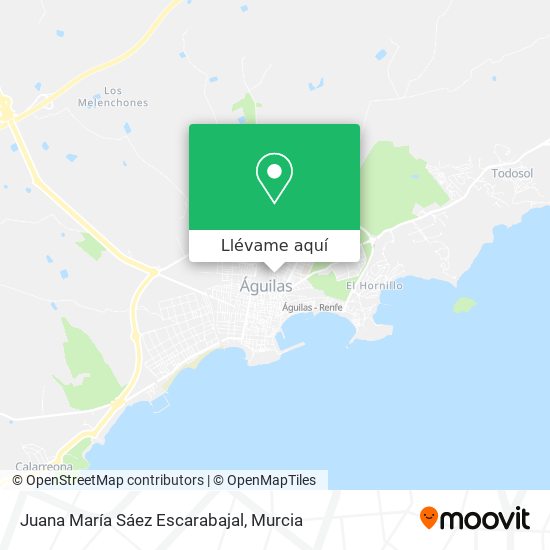 Mapa Juana María Sáez Escarabajal