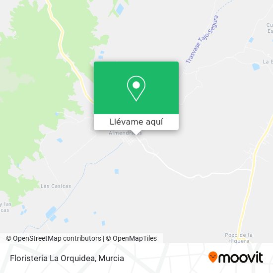 Mapa Floristeria La Orquidea