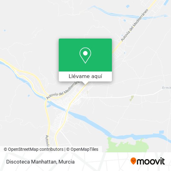 Mapa Discoteca Manhattan