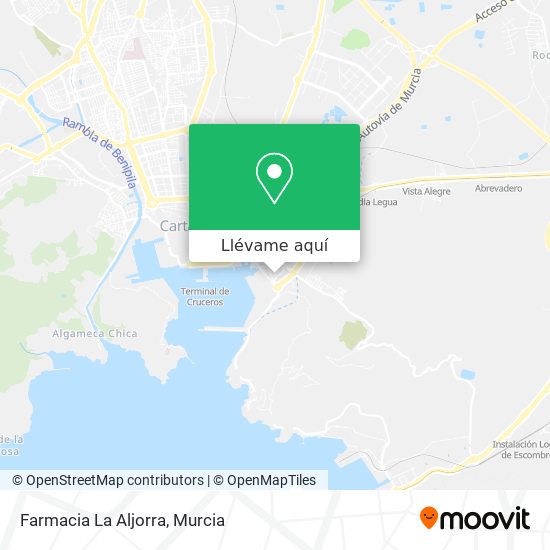 Mapa Farmacia La Aljorra