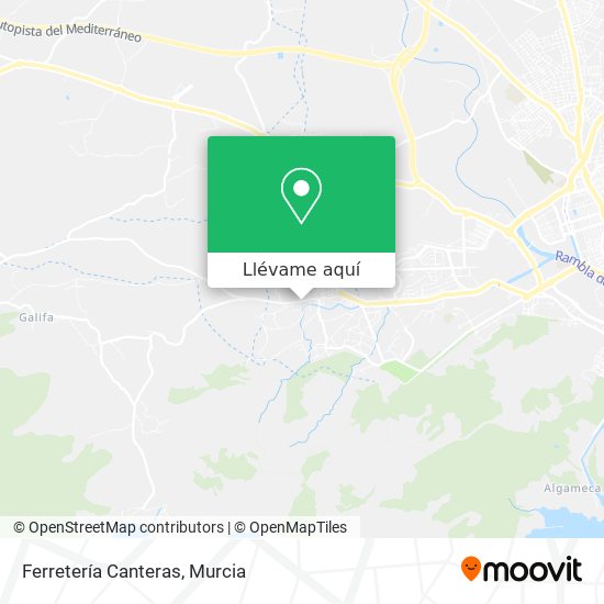 Mapa Ferretería Canteras
