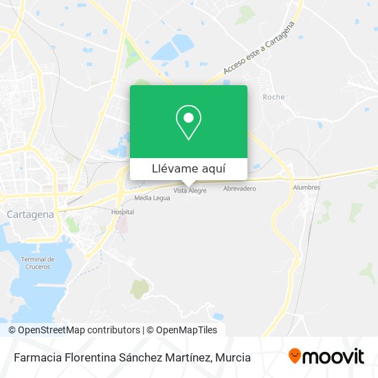 Mapa Farmacia Florentina Sánchez Martínez