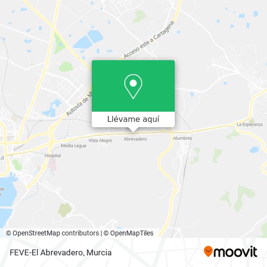 Mapa FEVE-El Abrevadero