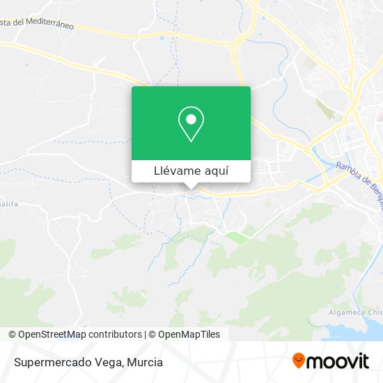 Mapa Supermercado Vega