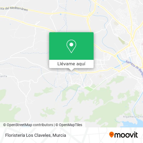 Cómo llegar a Floristería Los Claveles en Cartagena en Autobús?