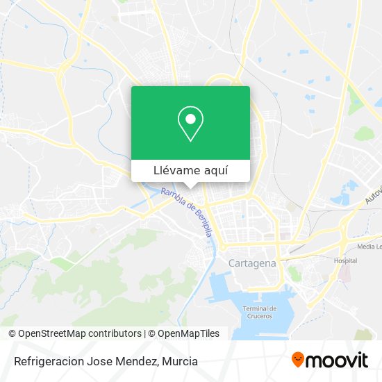 Mapa Refrigeracion Jose Mendez