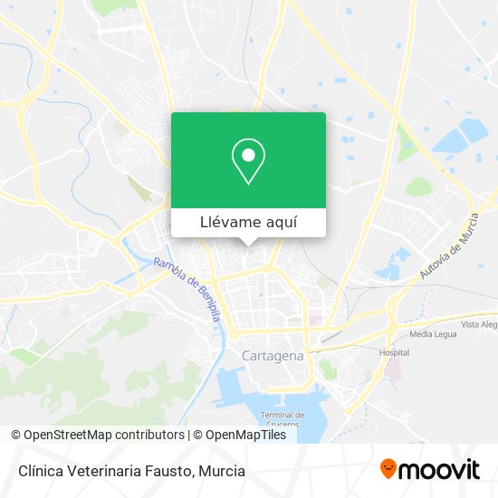 Mapa Clínica Veterinaria Fausto