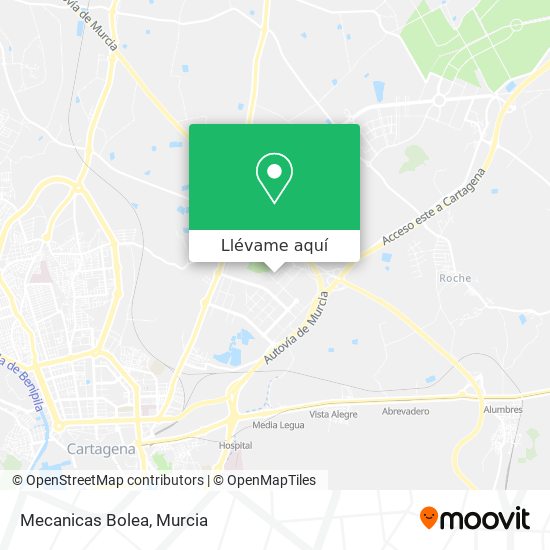Mapa Mecanicas Bolea