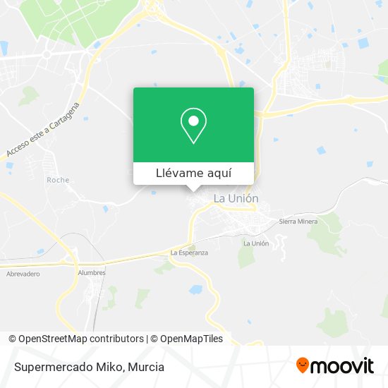 Mapa Supermercado Miko