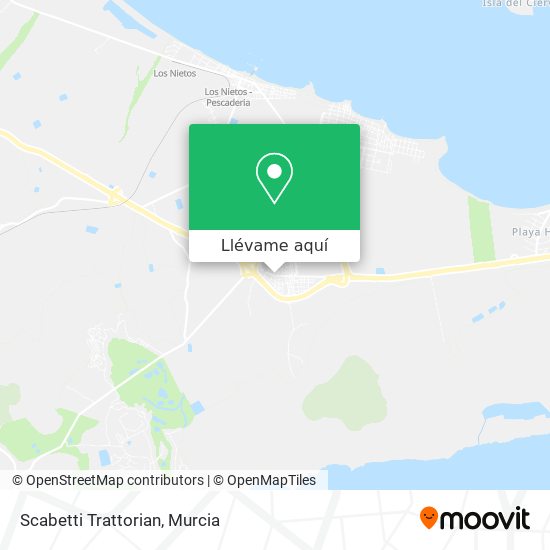 Mapa Scabetti Trattorian