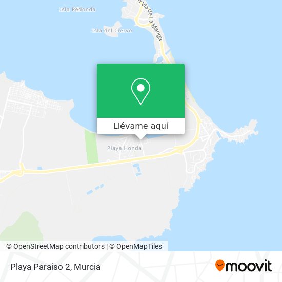 Mapa Playa Paraiso 2
