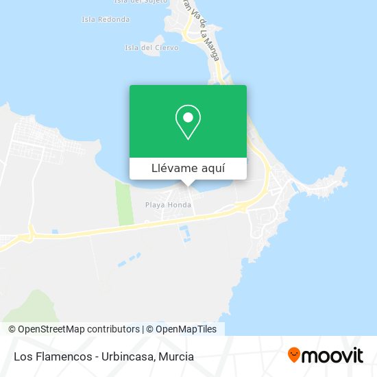 Mapa Los Flamencos - Urbincasa