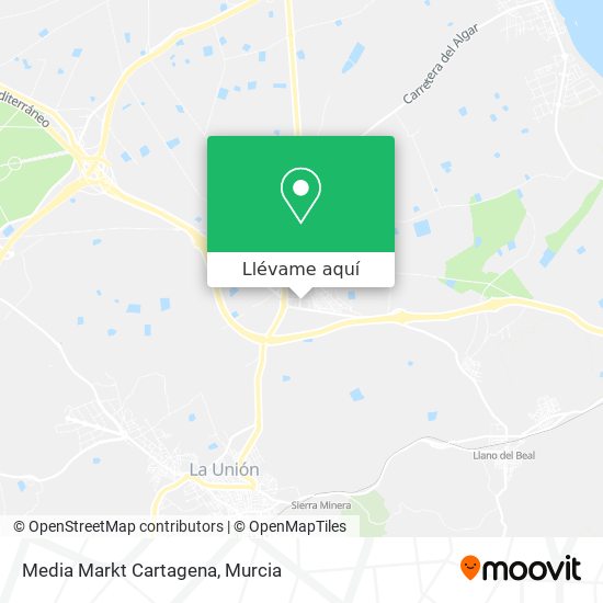 Mapa Media Markt Cartagena