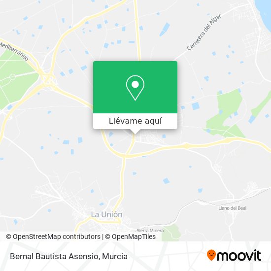 Mapa Bernal Bautista Asensio