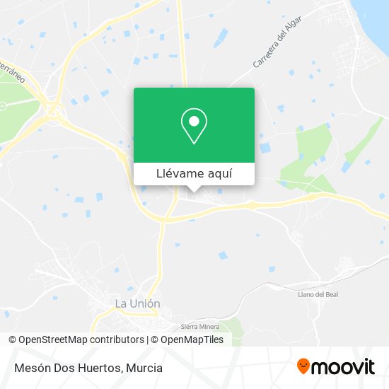 Mapa Mesón Dos Huertos
