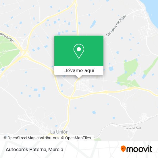 Mapa Autocares Paterna