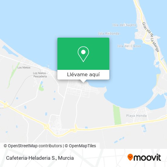 Mapa Cafeteria-Heladeria S.
