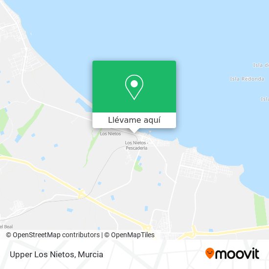 Mapa Upper Los Nietos
