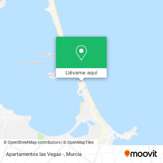 Mapa Apartamentos las Vegas -