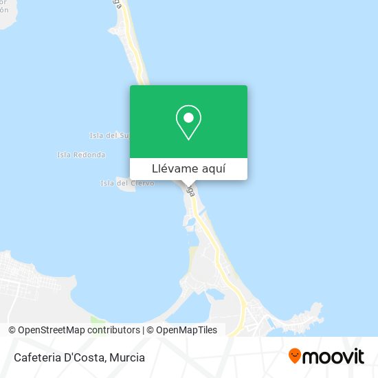 Mapa Cafeteria D'Costa